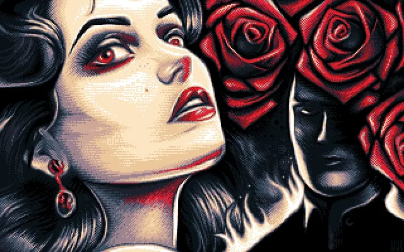 image of the Pixel graphic A Silent Gaze by Vasyl